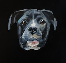 Load image into Gallery viewer, Custom Painted Pet Portrait headshot 10x10 canvas
