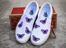 Load image into Gallery viewer, Handpainted Butterfly Vans
