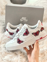 Load image into Gallery viewer, Handpainted AF1 Butterfly sneakers | Custom Air Force 1
