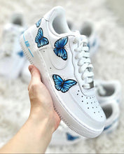 Load image into Gallery viewer, Handpainted AF1 Butterfly sneakers | Custom Air Force 1
