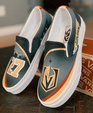 Load image into Gallery viewer, Golden Knights Custom painted shoes
